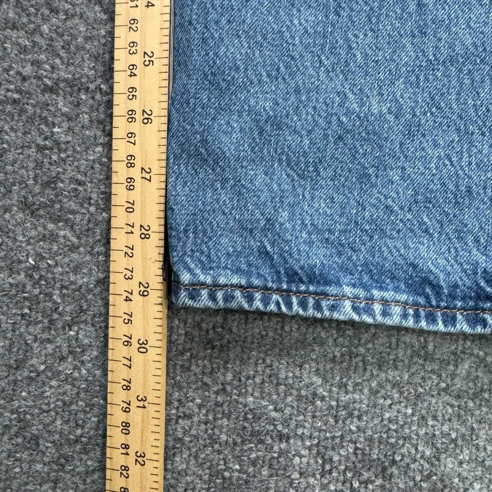 Levi's 501 Original Fit Jeans Mens 38x30 Blue Straight Leg Denim‎ Workwear
